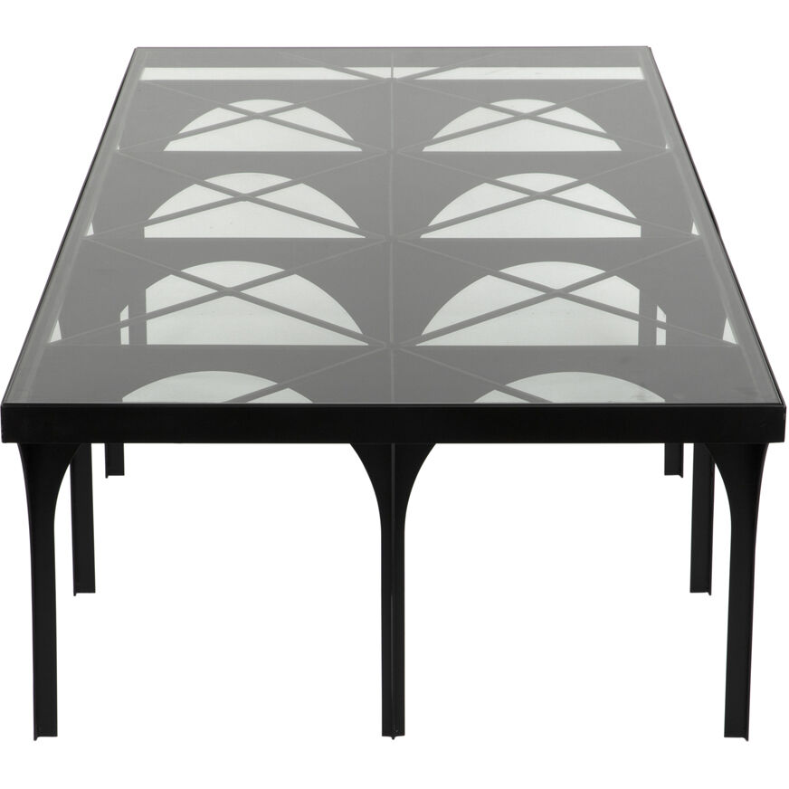 Akashi 68 X 30 inch Matte Black Coffee Table