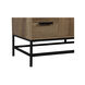 Eugene 60 X 22 X 33.5 inch Natural Oak Vanity Sink Set