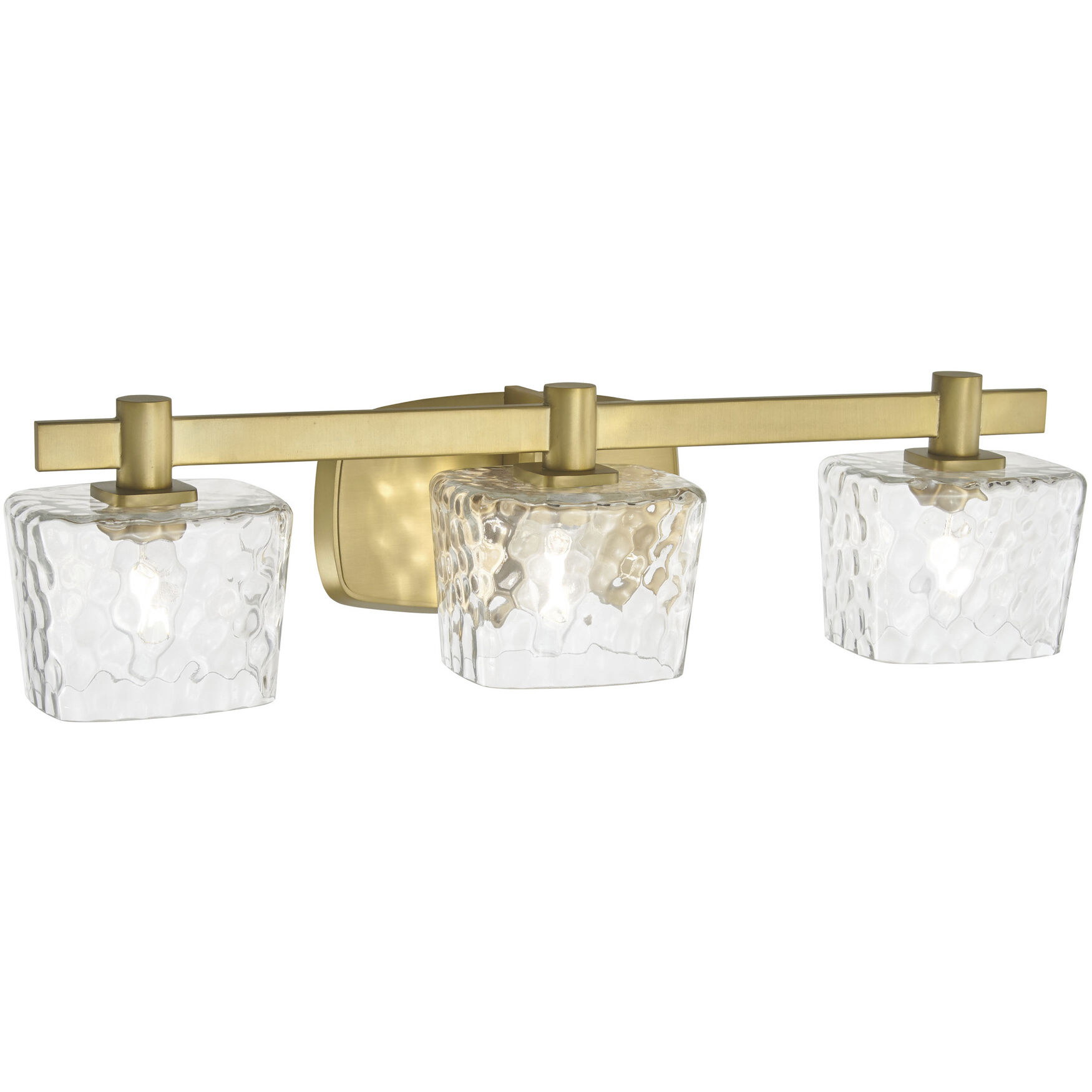 Drysdale 3 Light 23.5 inch Soft Brass Bath Vanity Wall Light
