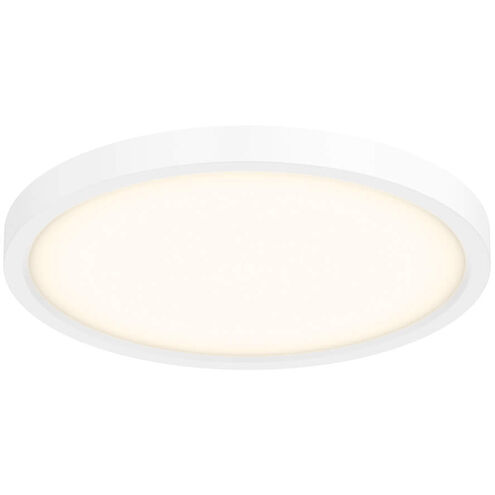 Essential LED 6.5 inch White Flushmount Ceiling Light, Slim
