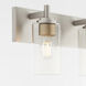 Fallstaff 3 Light 22.5 inch Satin Nickel Vanity Light Wall Light