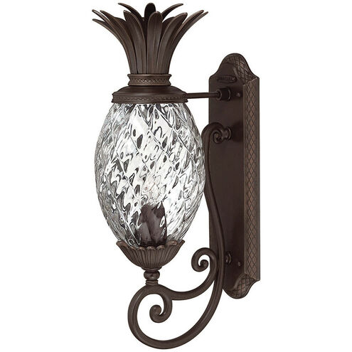 Plantation LED 21 inch Copper Bronze Outdoor Wall Mount Lantern, Small