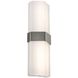 Naples LED 5 inch Satin Nickel ADA Sconce Wall Light