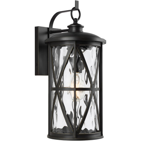 Morrison 1 Light 19.25 inch Antique Bronze Outdoor Wall Lantern