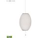 Cigar LED 12 inch White Mini Pendant Ceiling Light