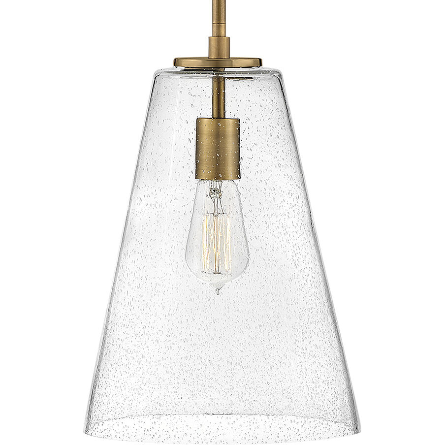Vance 1 Light 10 inch Heritage Brass Indoor Pendant Ceiling Light