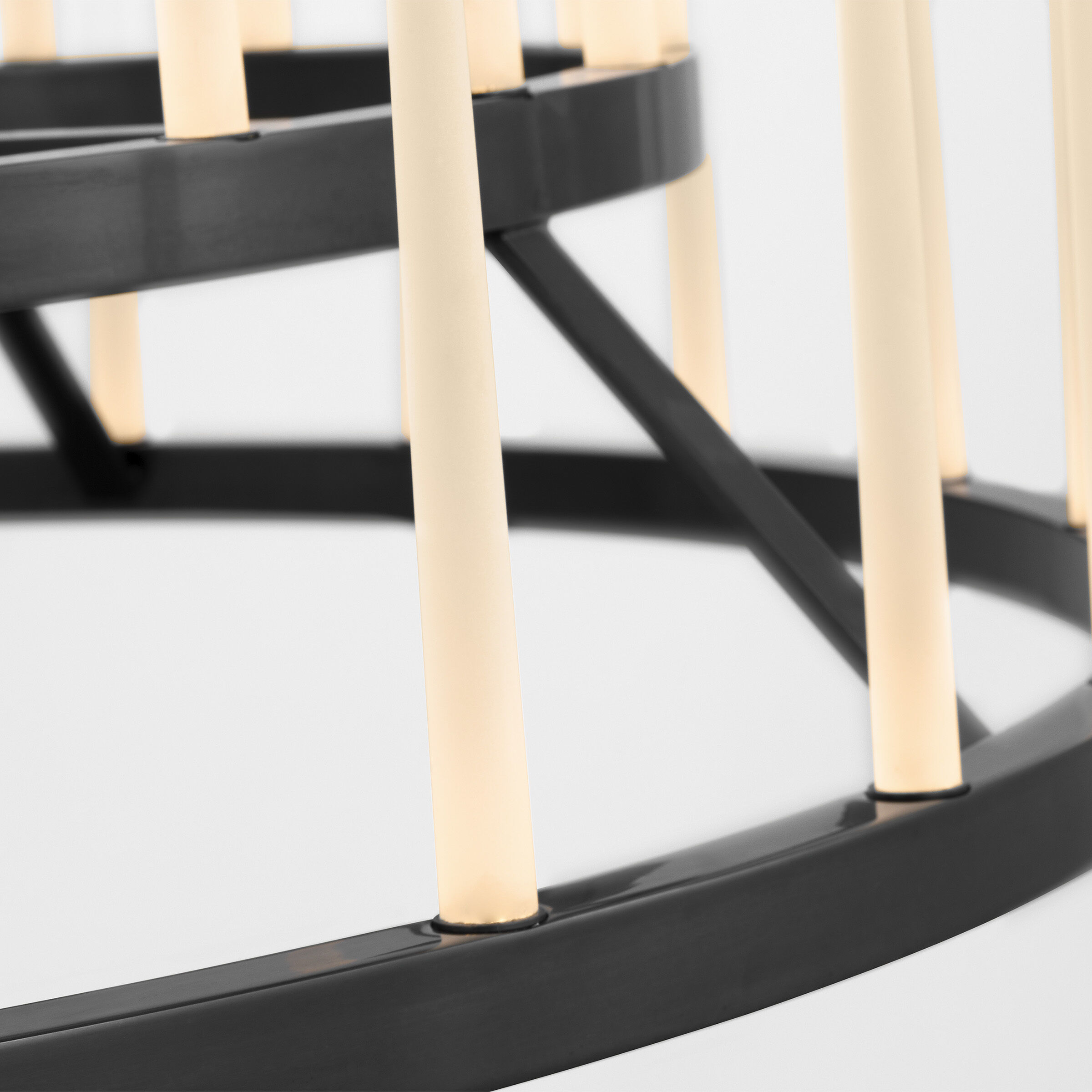 Sean Lavin Sagrada LED 49 inch Bronze Two-Tier Chandelier Ceiling Light