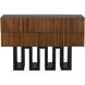 Nova 46 X 16 inch Dark Walnut Sideboard