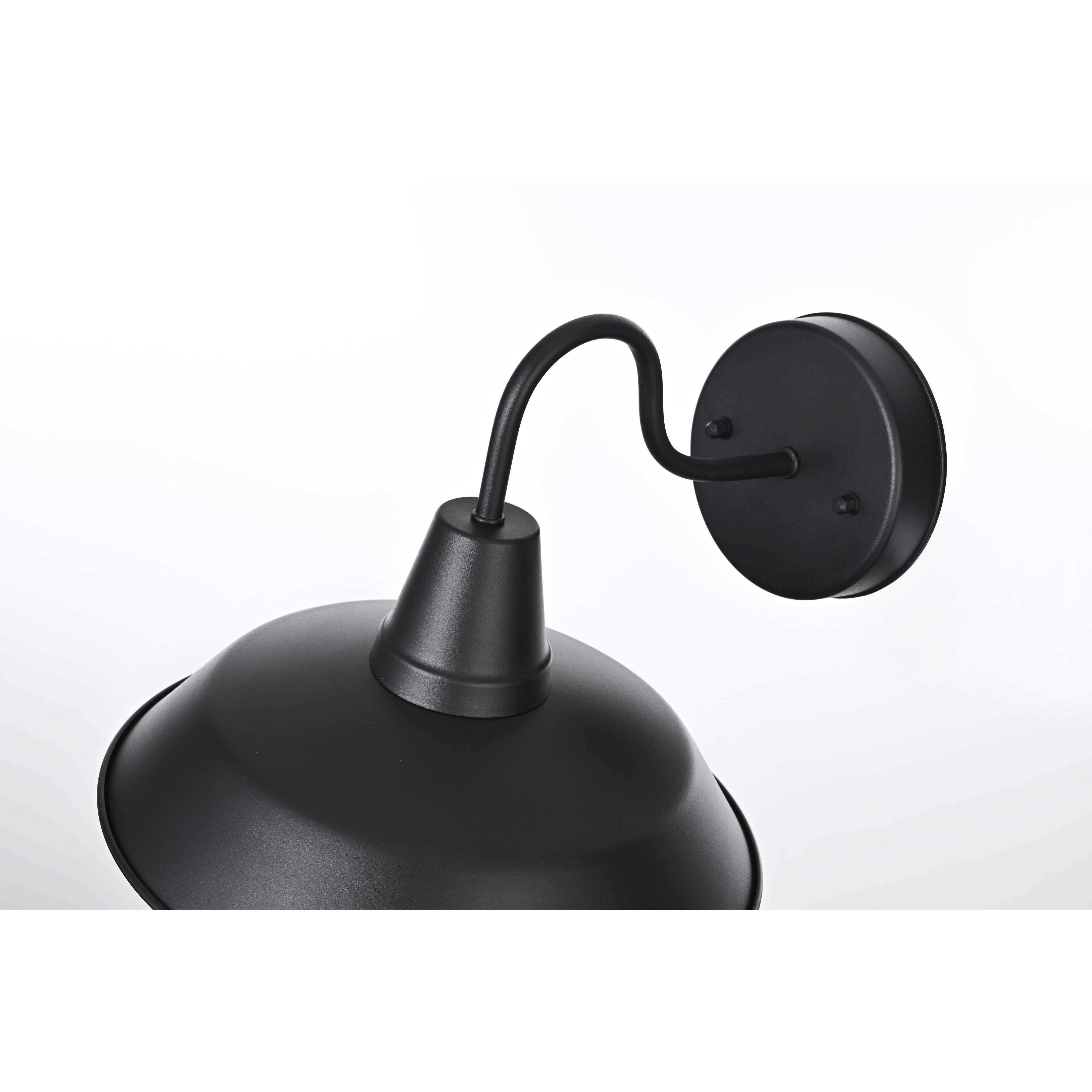 Tinsley 1 Light 8 inch Black Outdoor Wall Sconce