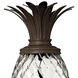 Plantation LED 30 inch Copper Bronze Outdoor Post Mount Lantern, Low Voltage