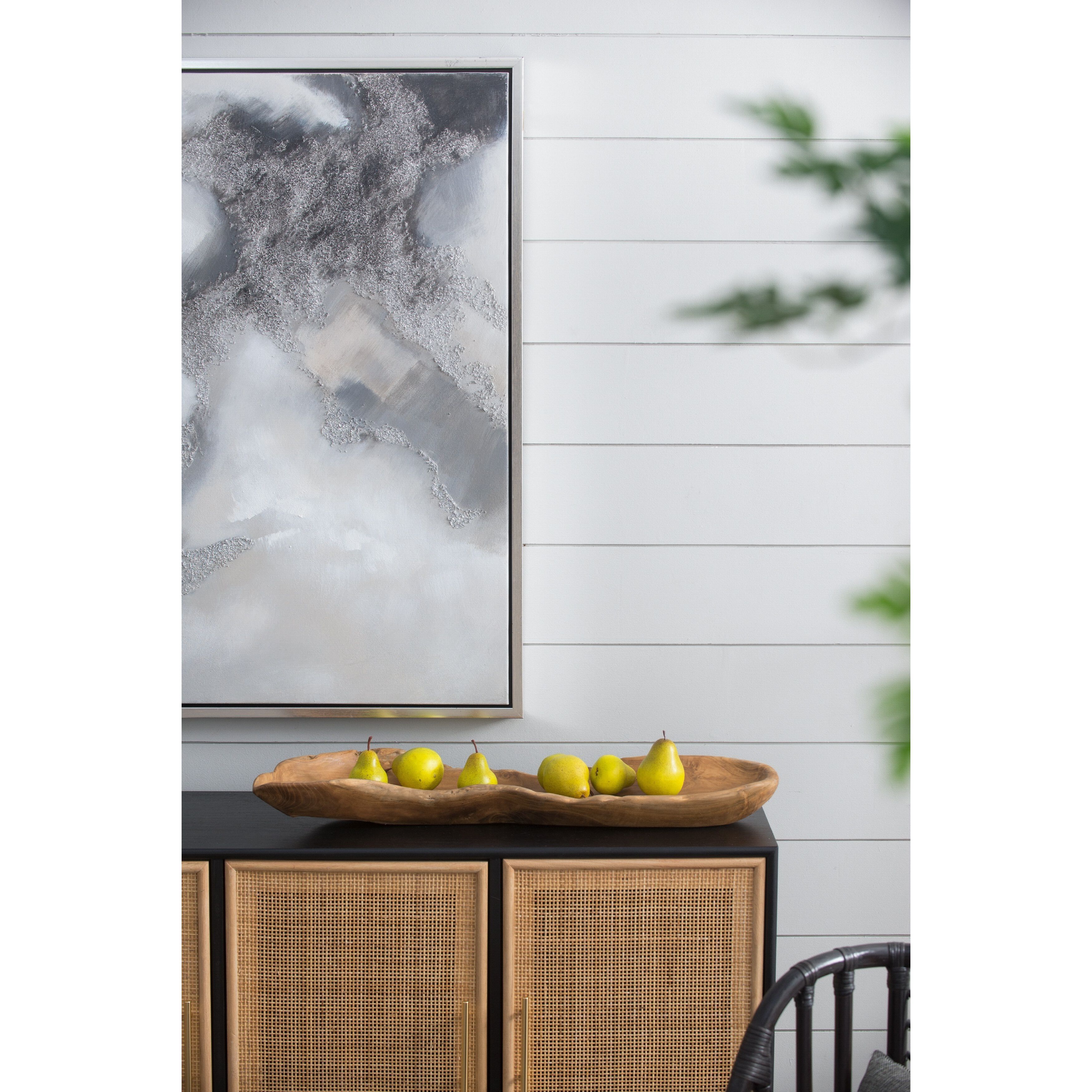 Anita 30.7 X 9.1 inch Brown Decorative Plate