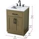 Alden 24 X 35 inch Chestnut Brown Bathroom Vanity Cabinet