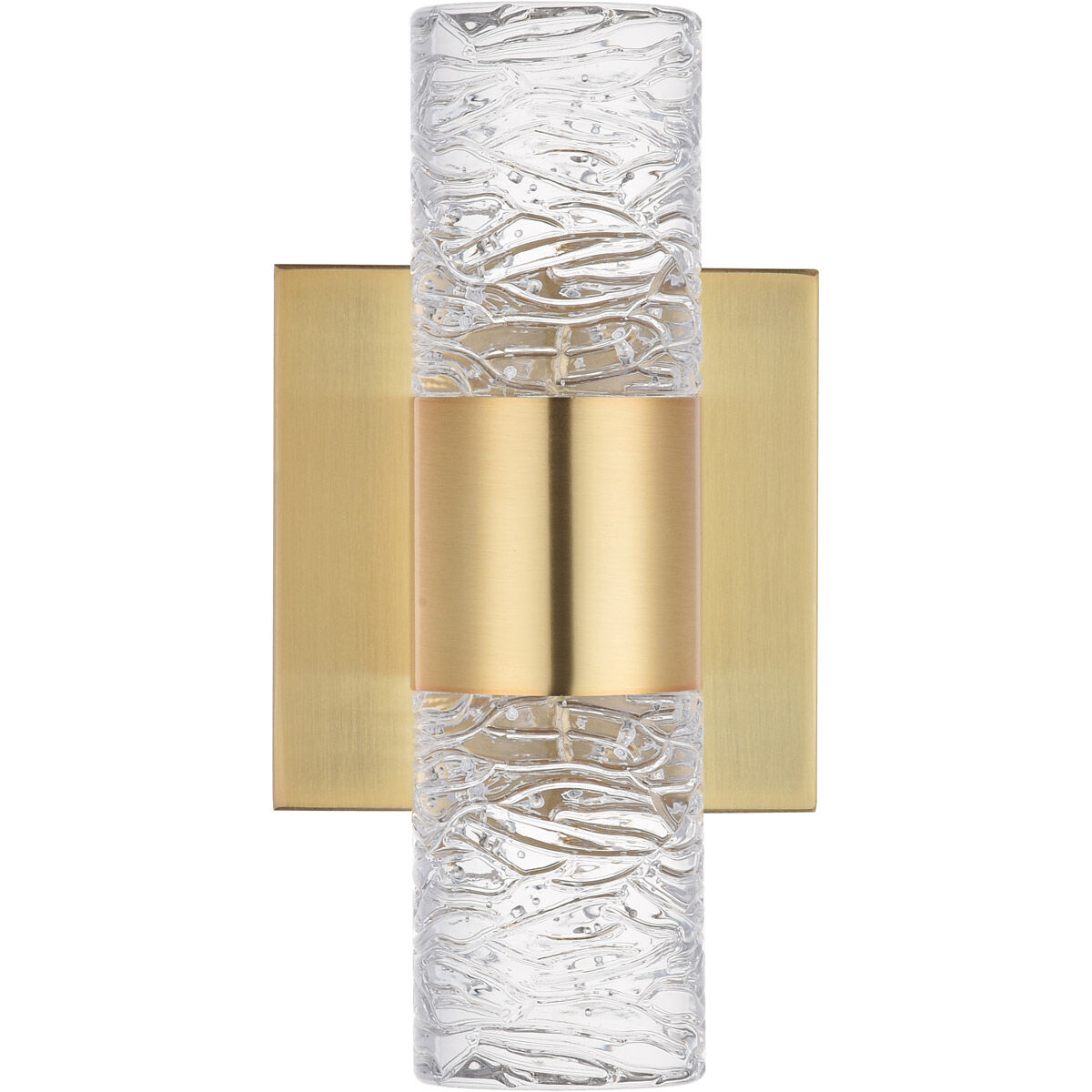 Vega LED 4.53 inch Gold Wall Sconce Wall Light