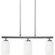 Oslo Island Pendant Ceiling Light in Chrome