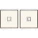 Animals Collection White Framed Art