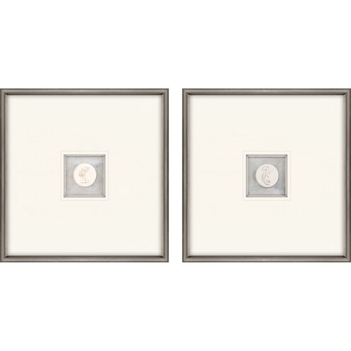 Animals Collection White Framed Art