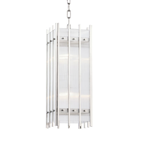 Wooster 4 Light 7.5 inch Polished Nickel Pendant Ceiling Light
