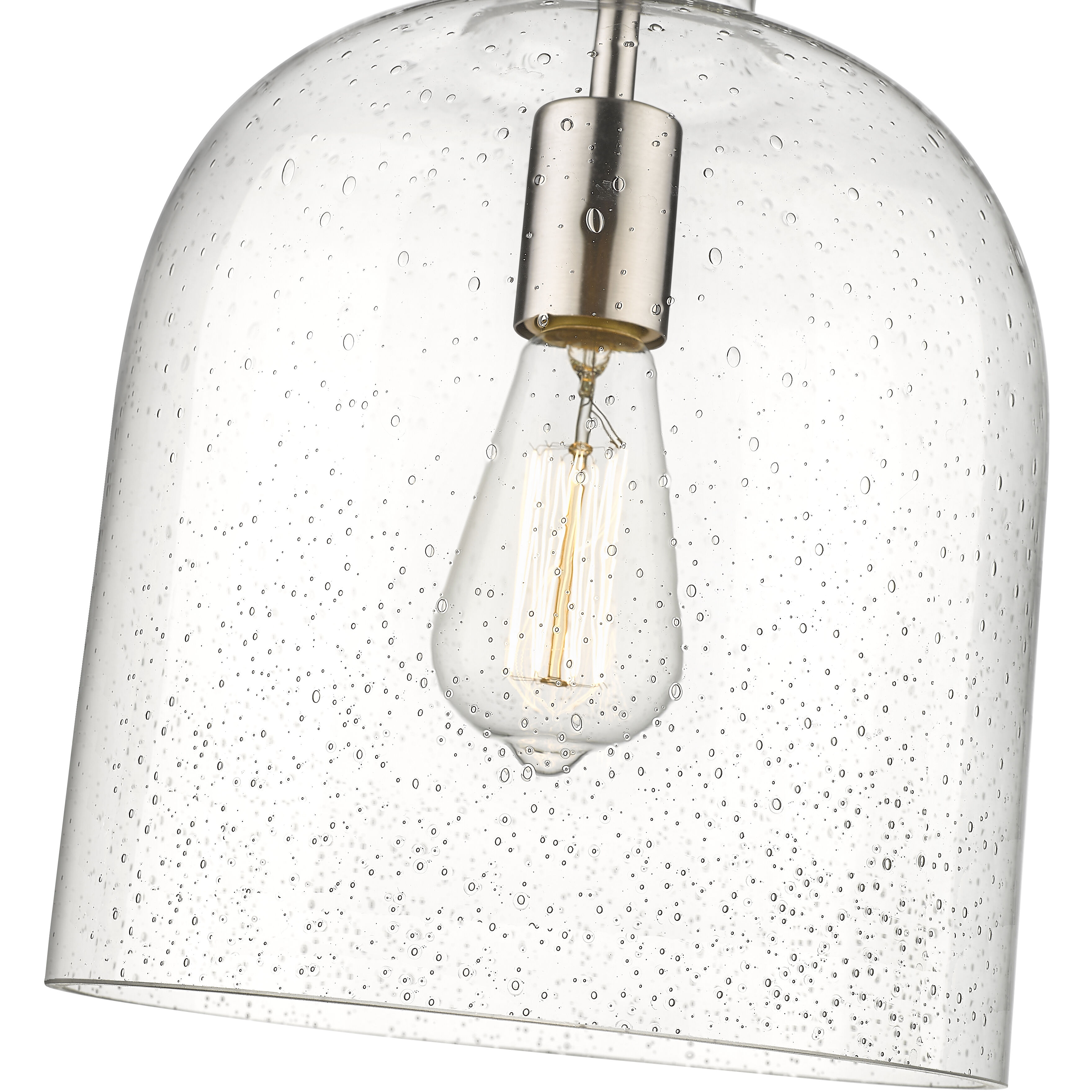 Pearson 1 Light 9.5 inch Brushed Nickel Pendant Ceiling Light