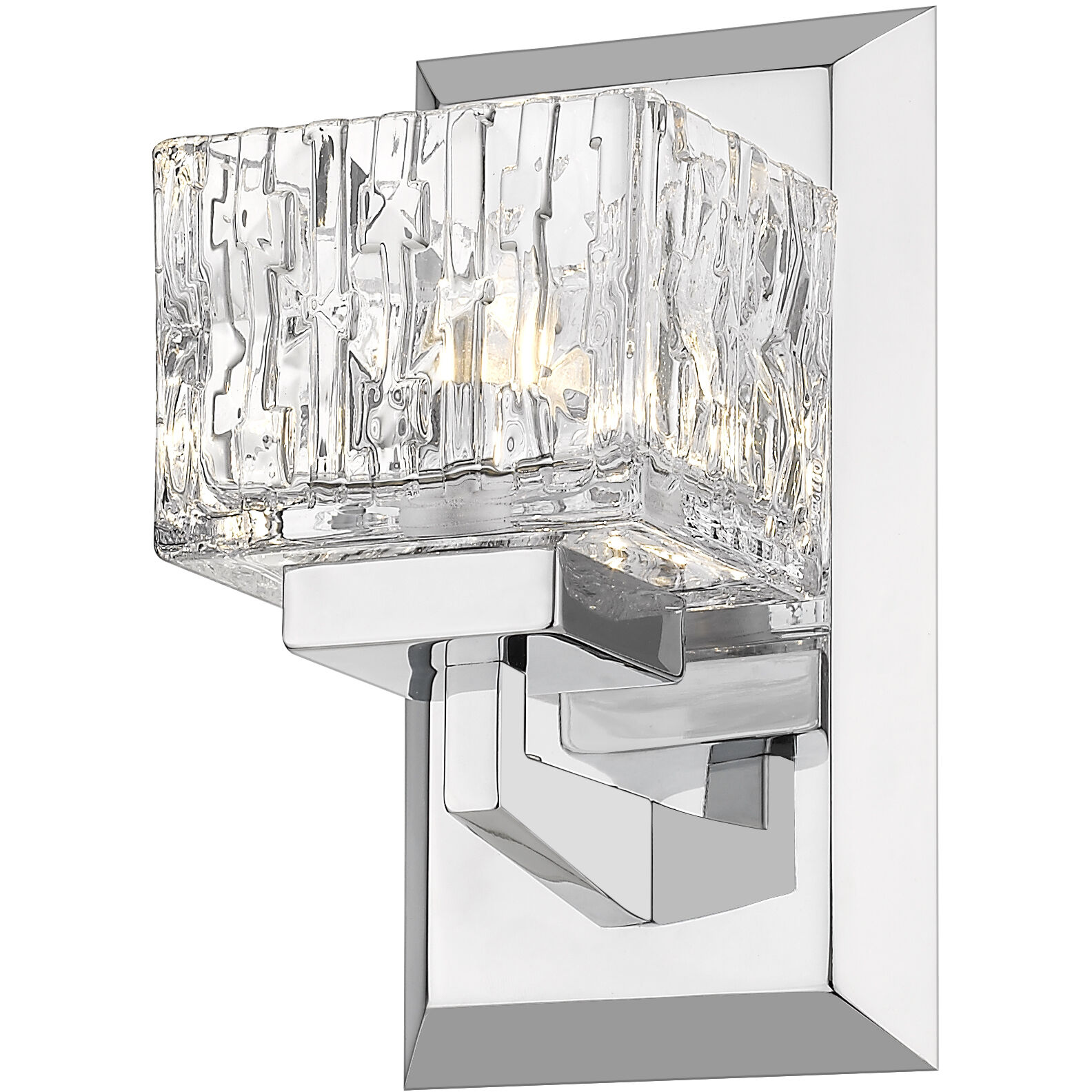 Rubicon 1 Light 4.75 inch Chrome Wall Sconce Wall Light in G9