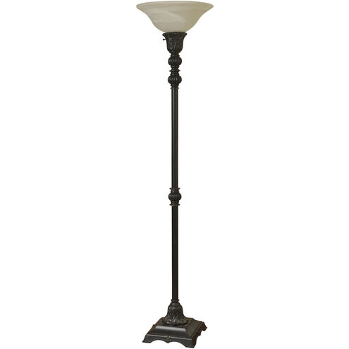 Signature 73 inch 100 watt Madison Bronze Floor Lamp Portable Light 