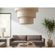 Dalia 9 Light 30 inch Matte Black Pendant/Chandelier Ceiling Light