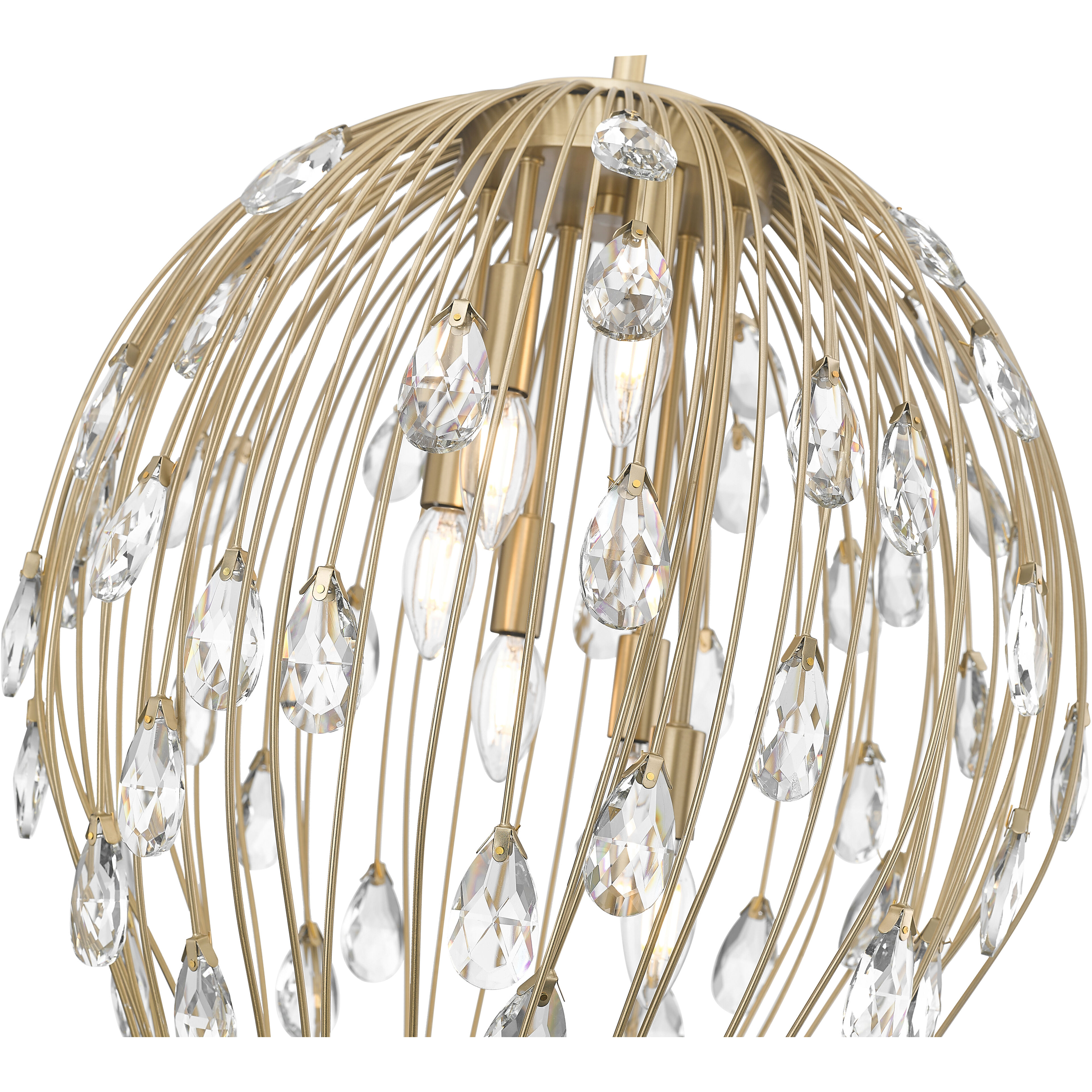 Gabriella Pendant Ceiling Light in Modern Gold