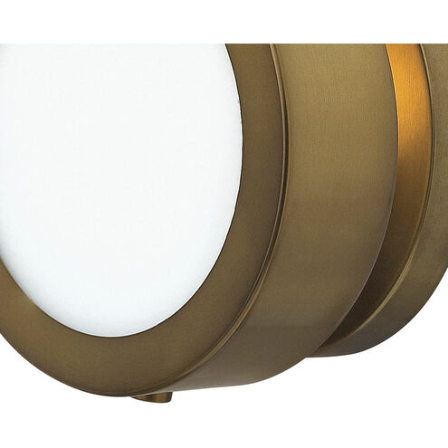 Mercer LED 7 inch Heritage Brass ADA Indoor Wall Sconce Wall Light