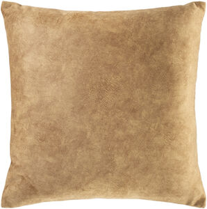 Collins 20 X 20 inch Medium Brown Pillow Kit, Square