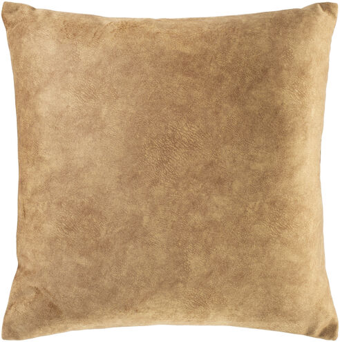 Collins 20 X 20 inch Medium Brown Pillow Kit, Square