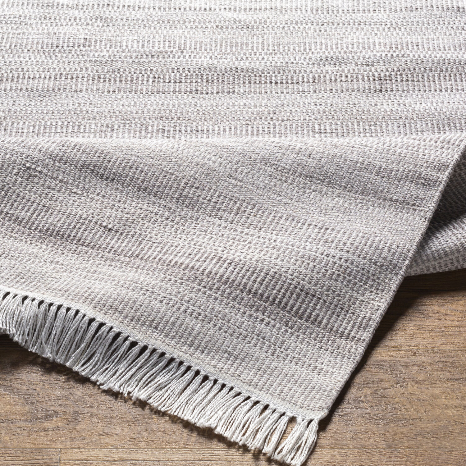 Lily 120 X 96 inch Light Grey Rug, Rectangle