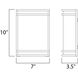 Linear LED 7 inch Satin Nickel ADA Wall Sconce Wall Light