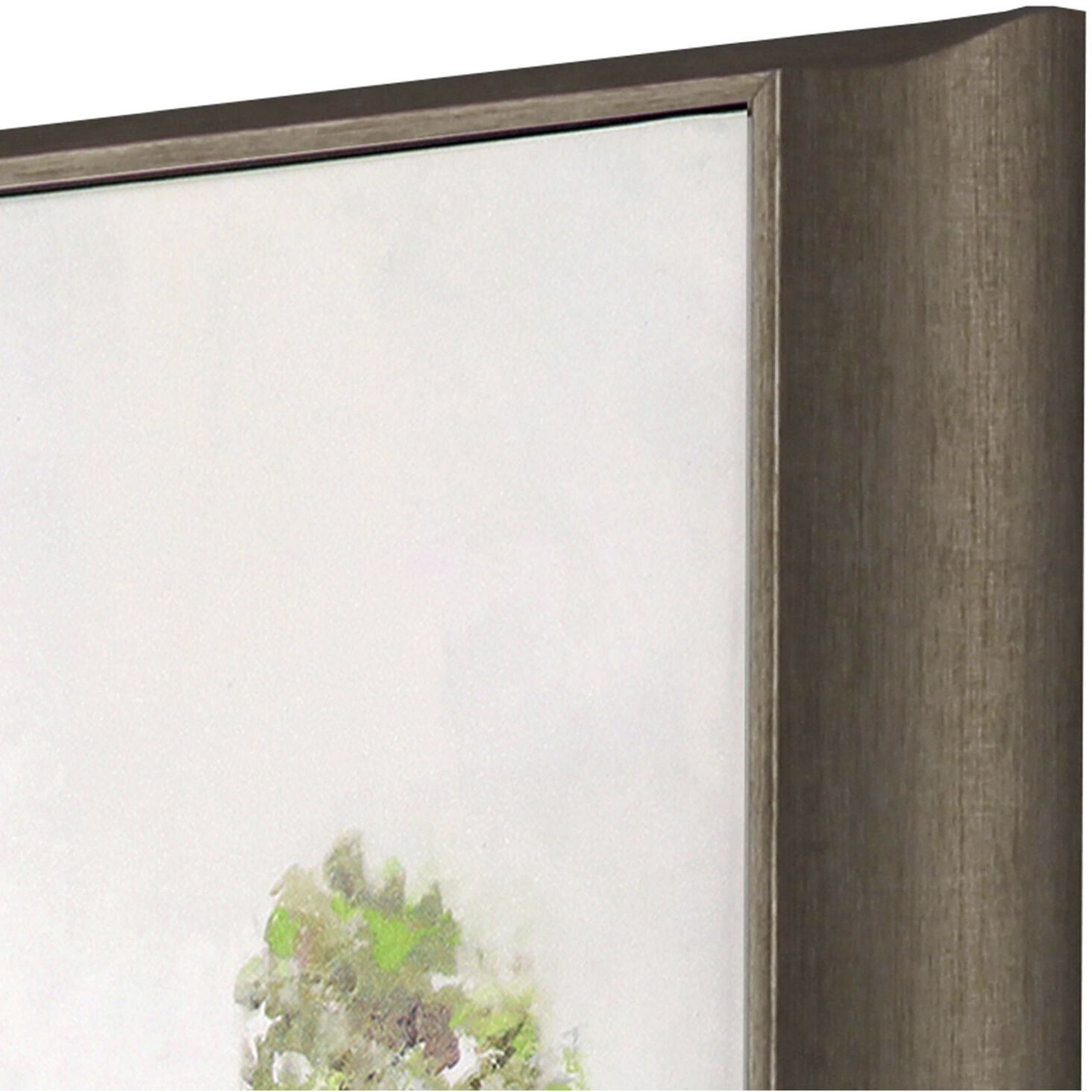 Tall Green Trees 25 X 21 inch Non-Glass Framed Art, Propac