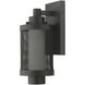 Nottingham 1 Light 12 inch Textured Black Outdoor Wall Lantern