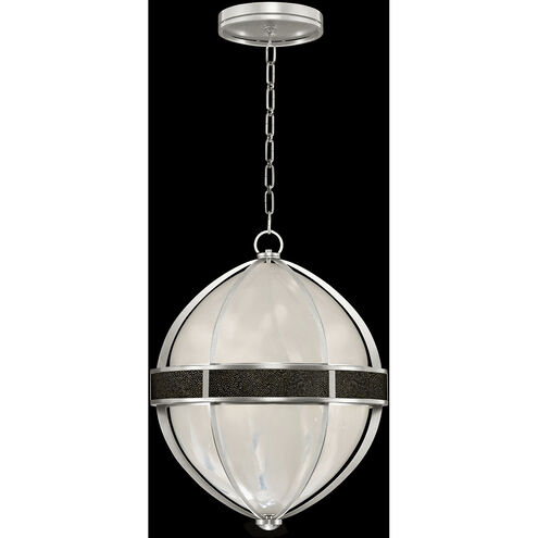 Mirage 3 Light 18.75 inch Silver Pendant Ceiling Light