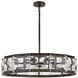 Jolie LED 30 inch Black Oxide Chandelier Ceiling Light
