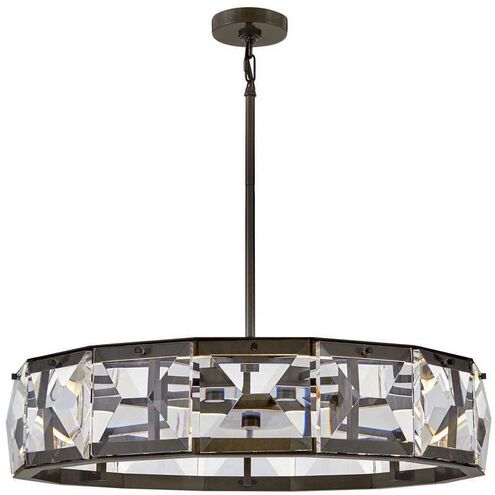 Jolie LED 30 inch Black Oxide Chandelier Ceiling Light