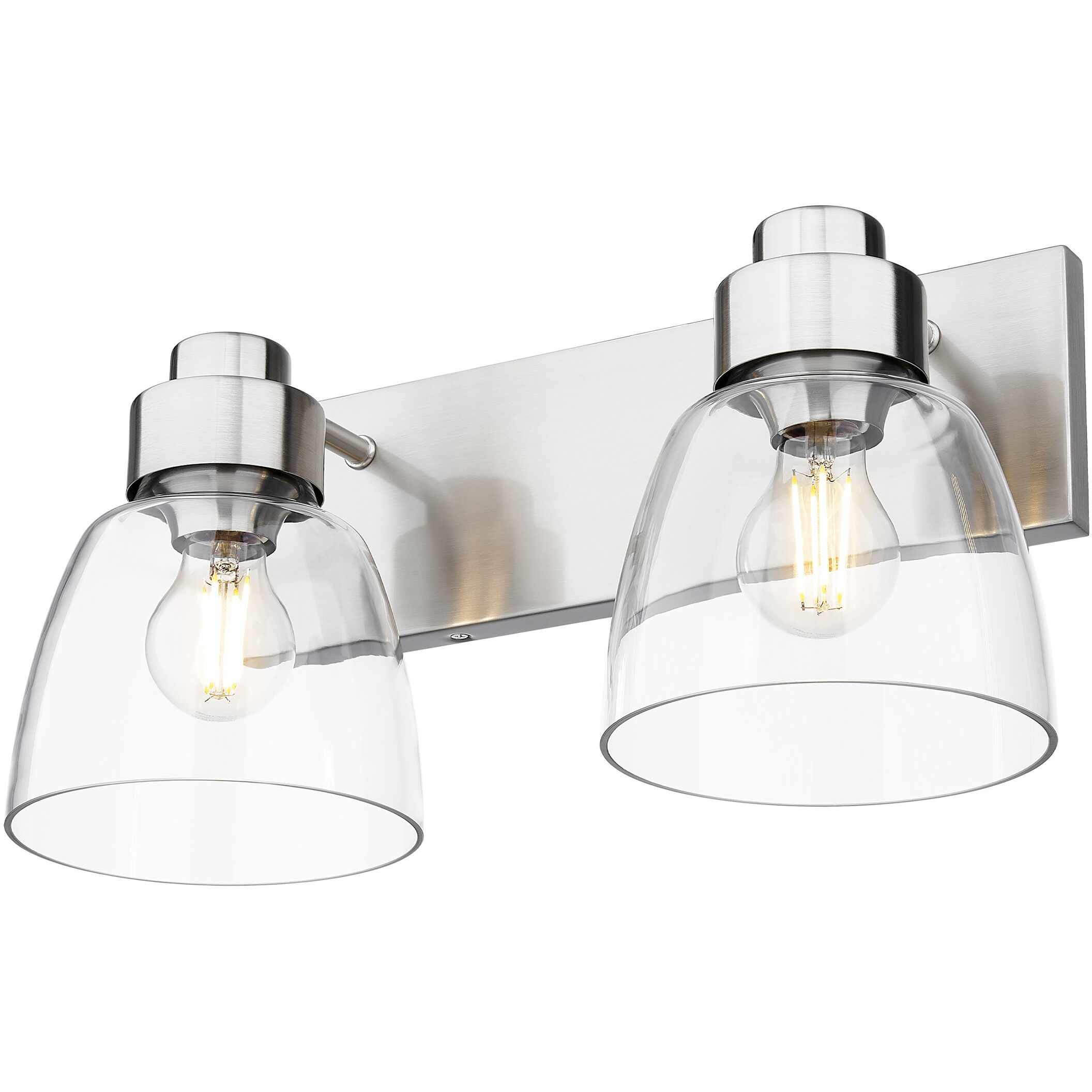 Remy Vanity Wall Light in Pewter