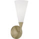 Gatsby 1 Light 5 inch Matte Brass Sconce Wall Light