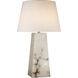 Kelly Wearstler Evoke 30.25 inch 100 watt Alabaster Table Lamp Portable Light, Large