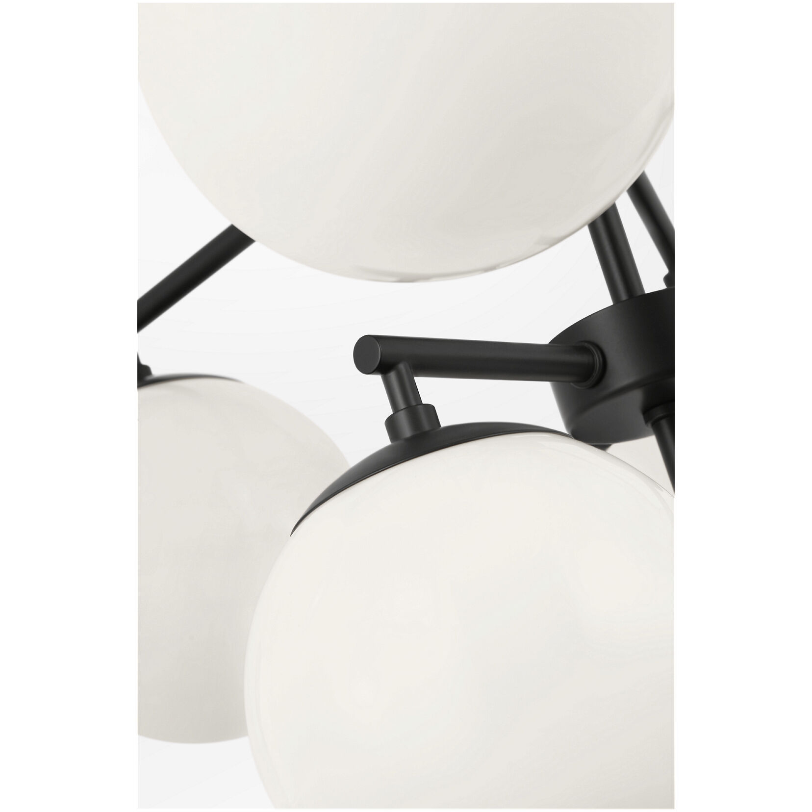 Nube LED 26 inch Midnight Black Chandelier Ceiling Light