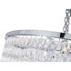 Canada 27 Light 32 inch Chrome Chandelier Ceiling Light