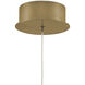 Purity 1 Light 5.5 inch Brass Pendant Ceiling Light