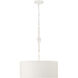 Lodelle 3 Light 19 inch Matte White Pendant Ceiling Light