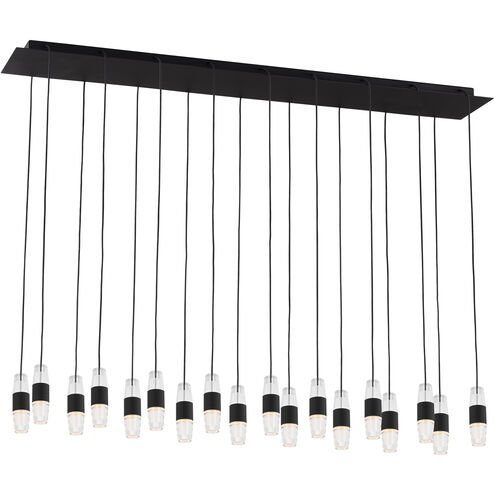 Sean Lavin Lassell 18 Light 10.8 inch Nightshade Black Chandelier Ceiling Light in 120V