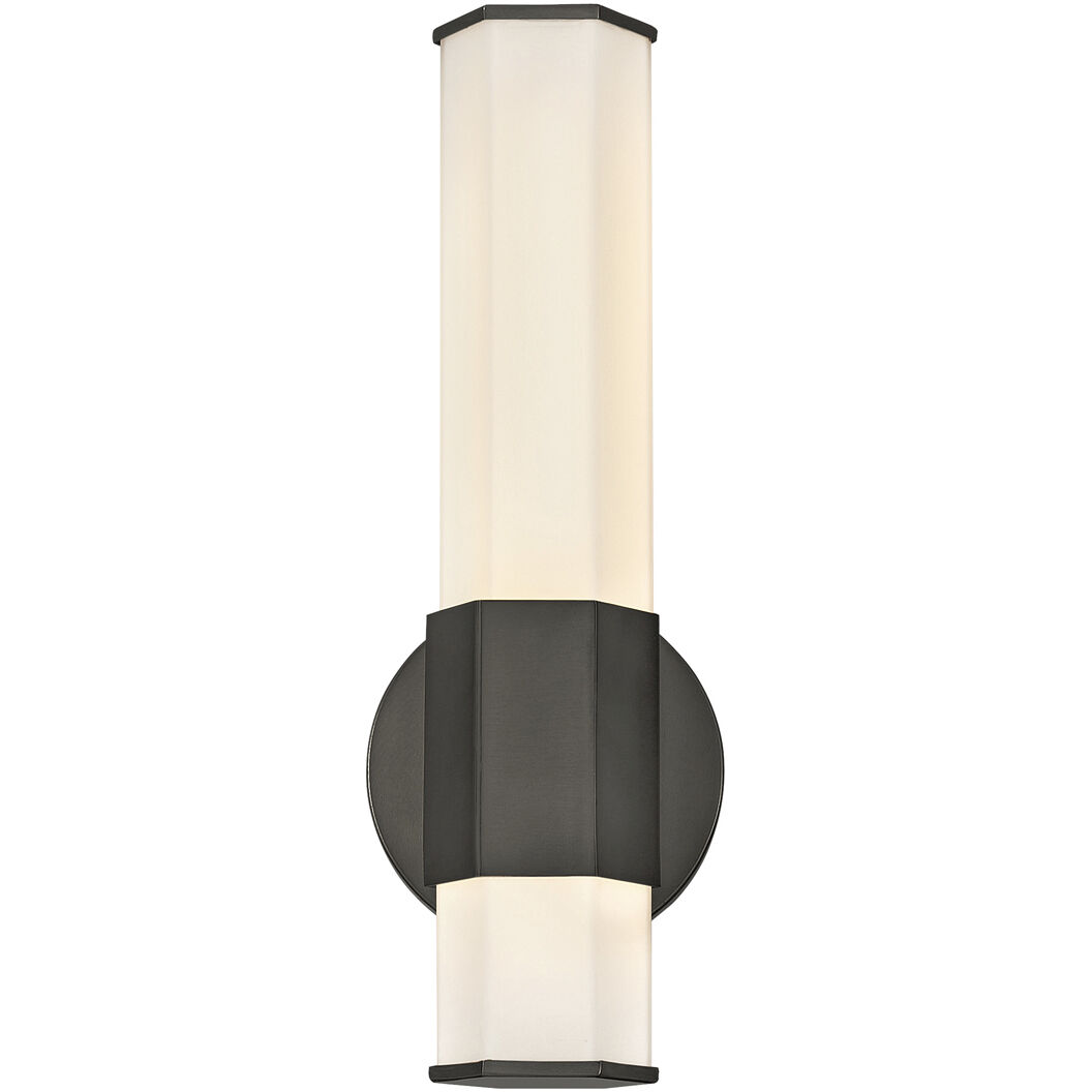 Facet LED 5 inch Black Oxide Bath Light Wall Light