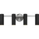 Zentro 4 Light 24 inch Brushed Nickel Vanity Light Wall Light in Incandescent