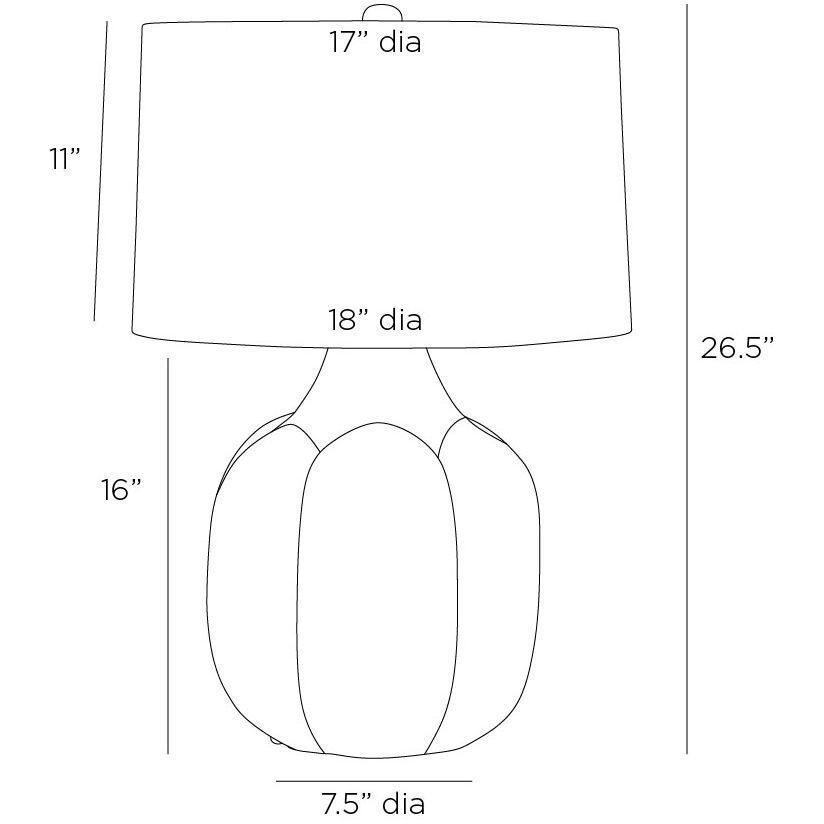 Fig 26.5 inch 150.00 watt Icy Morn and Polished Nickel Lamp Portable Light