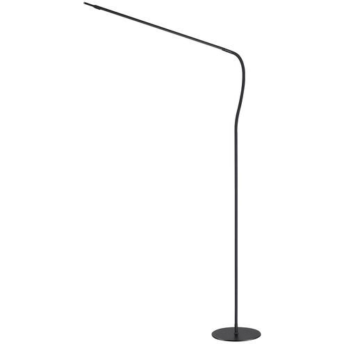 QUOR 79 inch 13 watt Black Floor Lamp Portable Light