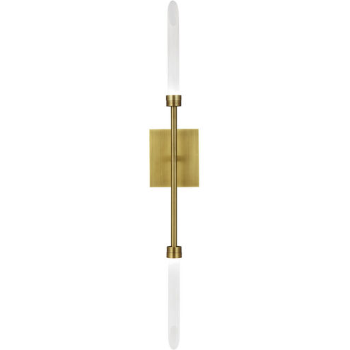 Sean Lavin Spur LED 2.7 inch Aged Brass ADA Wall Light in LED 90 CRI 2700K, Integrated LED