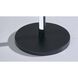 Luther 71.75 inch 13 watt Black RGB Color Changing Torchiere Portable Light, Simplee Adesso